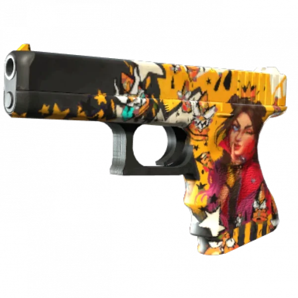 StatTrak™ Glock-18 | Bullet Queen (Factory New)