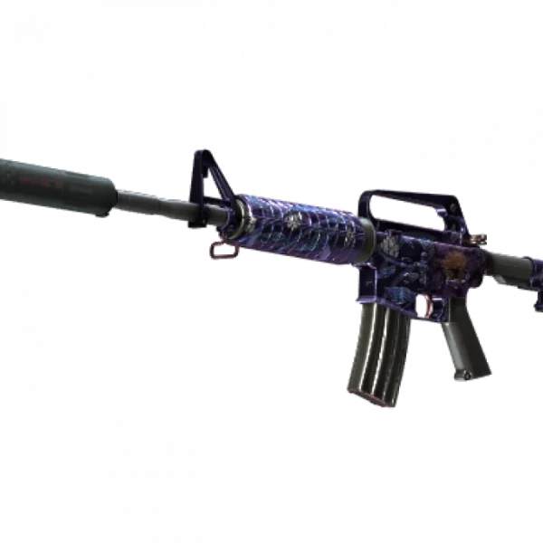 StatTrak™ M4A1-S | Black Lotus (Minimal Wear)