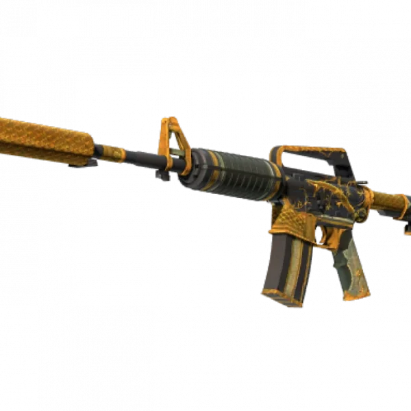 StatTrak™ M4A1-S | Golden Coil (Battle-Scarred)