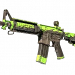 StatTrak™ M4A4 | Full Throttle (Battle-Scarred)
