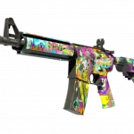 StatTrak™ M4A4 | In Living Color (Field-Tested)