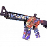 StatTrak™ M4A4 | 龍王 (Dragon King) (Minimal Wear)