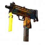 StatTrak™ MAC-10 | Stalker (Battle-Scarred)