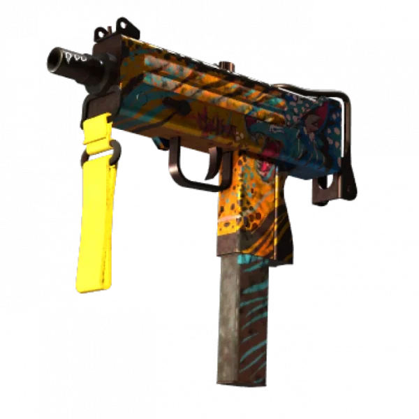 StatTrak™ MAC-10 | Stalker (Battle-Scarred)
