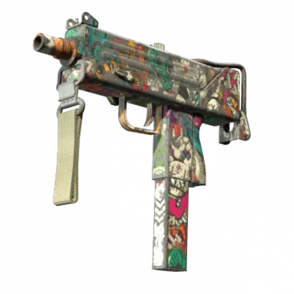 StatTrak™ MAC-10 | Toybox (Battle-Scarred)