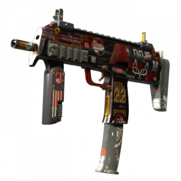 StatTrak™ MP7 | Bloodsport (Battle-Scarred)