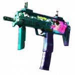 StatTrak™ MP7 | Smoking Kills (Well-Worn)