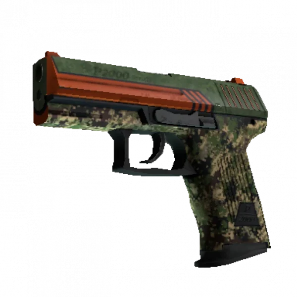 StatTrak™ P2000 | Woodsman (Minimal Wear)
