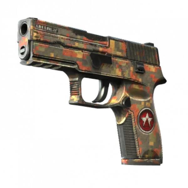 StatTrak™ P250 | Red Rock (Battle-Scarred)
