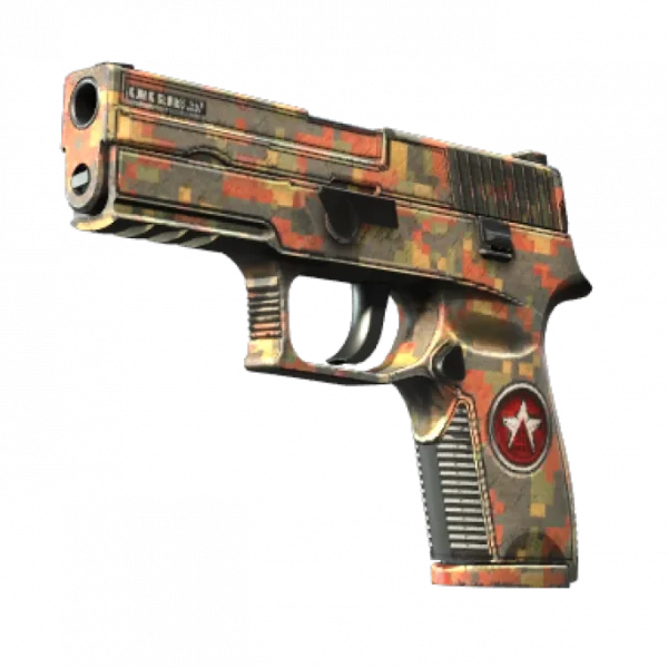 StatTrak™ P250 | Red Rock (Well-Worn)