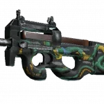 StatTrak™ P90 | Emerald Dragon (Field-Tested)