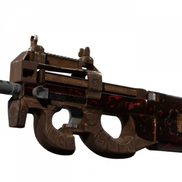 StatTrak™ P90 | Shallow Grave (Battle-Scarred)
