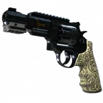 StatTrak™ R8 Revolver | Llama Cannon (Battle-Scarred)
