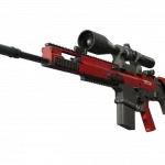 StatTrak™ SCAR-20 | Crimson Web (Factory New)