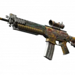 StatTrak™ SG 553 | Colony IV (Battle-Scarred)