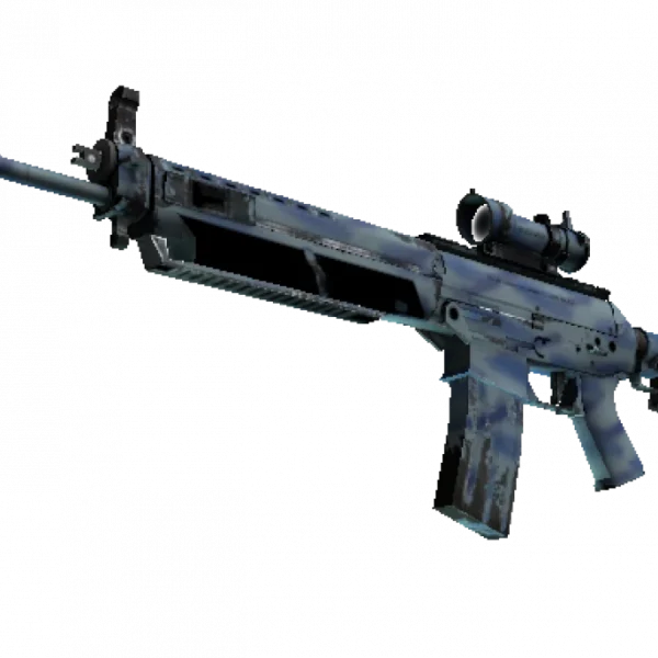 StatTrak™ SG 553 | Wave Spray (Well-Worn)
