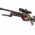 StatTrak™ SSG 08 | Bloodshot (Battle-Scarred)