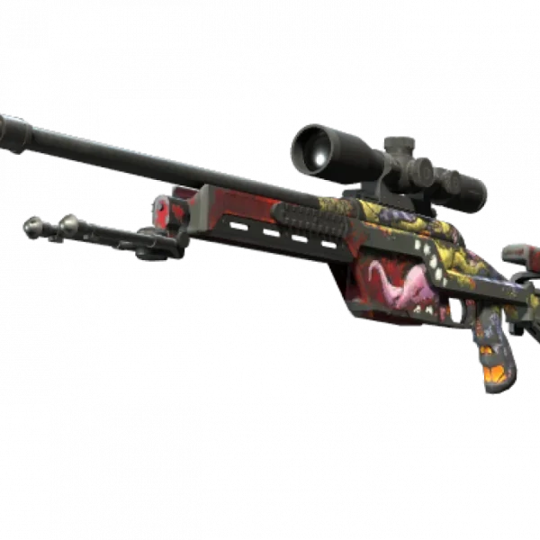 StatTrak™ SSG 08 | Bloodshot (Battle-Scarred)