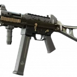 StatTrak™ UMP-45 | Gold Bismuth (Factory New)