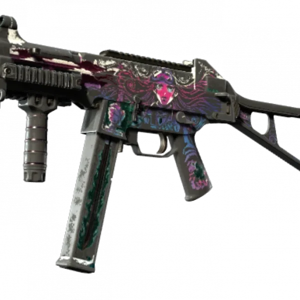 StatTrak™ UMP-45 | Neo-Noir (Battle-Scarred)