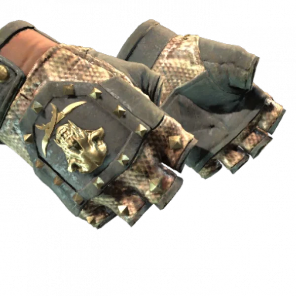 ★ Bloodhound Gloves | Snakebite (Battle-Scarred)