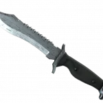 ★ Bowie Knife | Damascus Steel (Field-Tested)