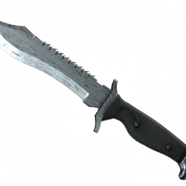 ★ Bowie Knife | Damascus Steel (Well-Worn)