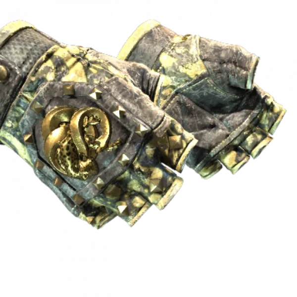 ★ Broken Fang Gloves | Yellow-banded (Battle-Scarred)