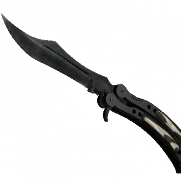 ★ Butterfly Knife | Black Laminate (Field-Tested)