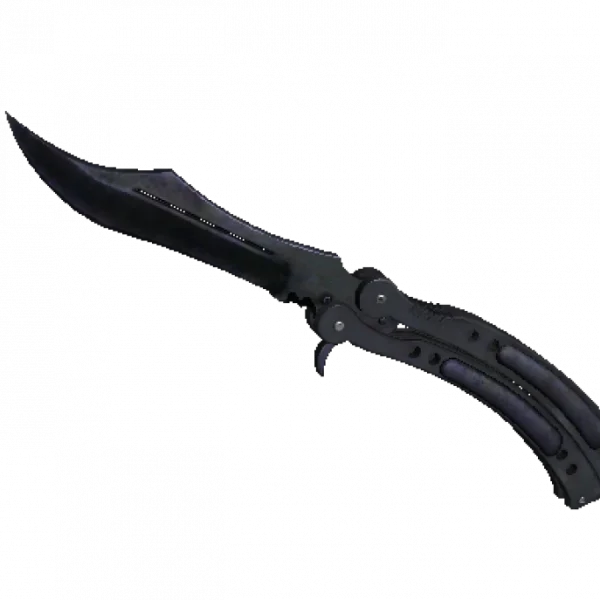 ★ Butterfly Knife | Blue Steel (Battle-Scarred)