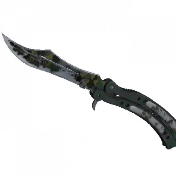 ★ Butterfly Knife | Boreal Forest (Battle-Scarred)