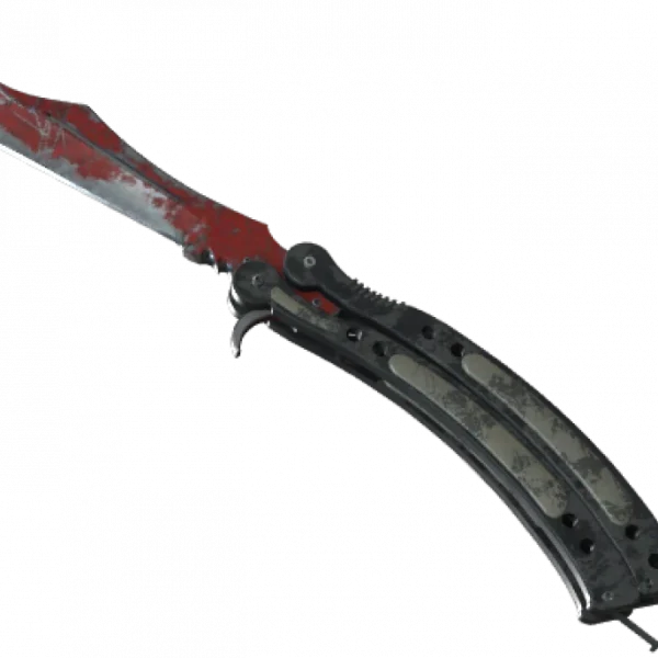 ★ Butterfly Knife | Crimson Web (Battle-Scarred)