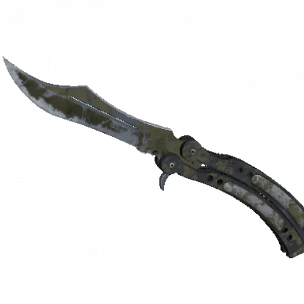 ★ Butterfly Knife | Safari Mesh (Battle-Scarred)