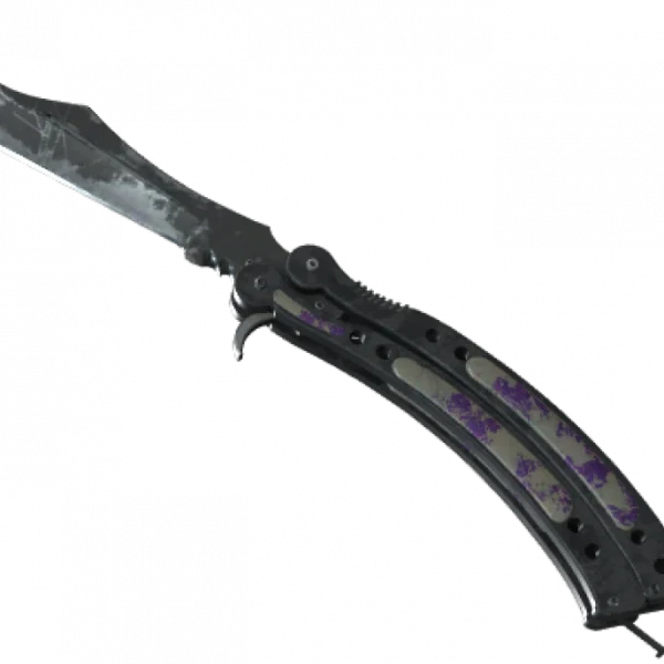 ★ Butterfly Knife | Ultraviolet (Battle-Scarred)
