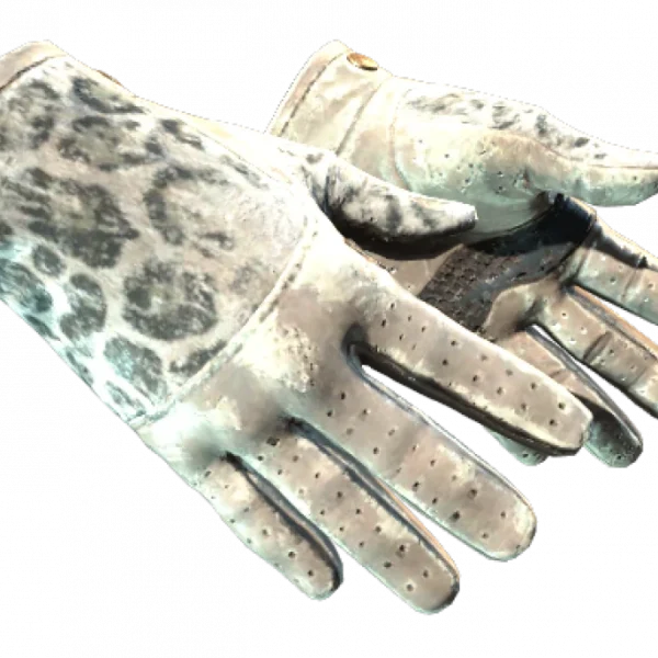 ★ Driver Gloves | Snow Leopard (Battle-Scarred)