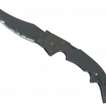★ Falchion Knife | Night (Well-Worn)