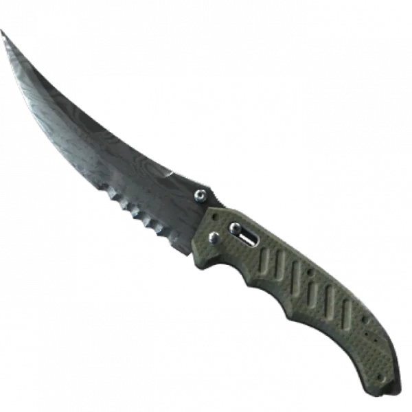★ Flip Knife | Damascus Steel (Field-Tested)