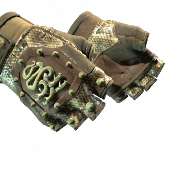 ★ Hydra Gloves | Rattler (Well-Worn)