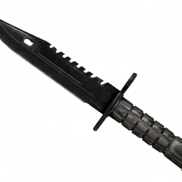 ★ M9 Bayonet | Black Laminate (Battle-Scarred)
