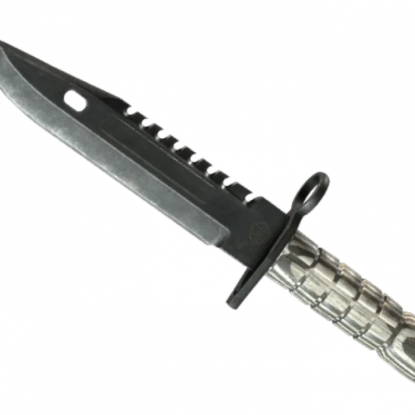 ★ M9 Bayonet | Black Laminate (Well-Worn)