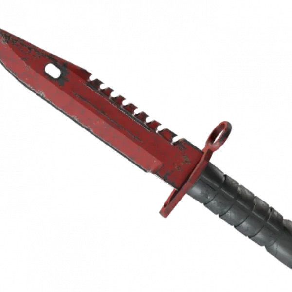 ★ M9 Bayonet | Crimson Web (Well-Worn)