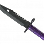★ M9 Bayonet | Ultraviolet (Well-Worn)