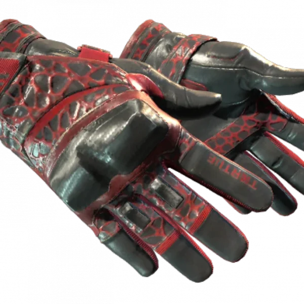 ★ Moto Gloves | Blood Pressure (Well-Worn)