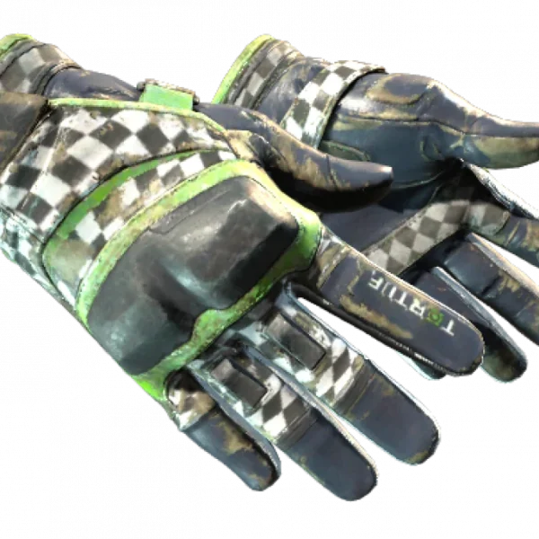 ★ Moto Gloves | Finish Line (Battle-Scarred)