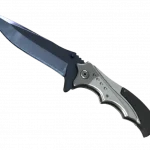 ★ Nomad Knife | Blue Steel (Well-Worn)