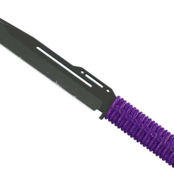 ★ Paracord Knife | Ultraviolet (Field-Tested)