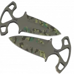 ★ Shadow Daggers | Boreal Forest (Well-Worn)