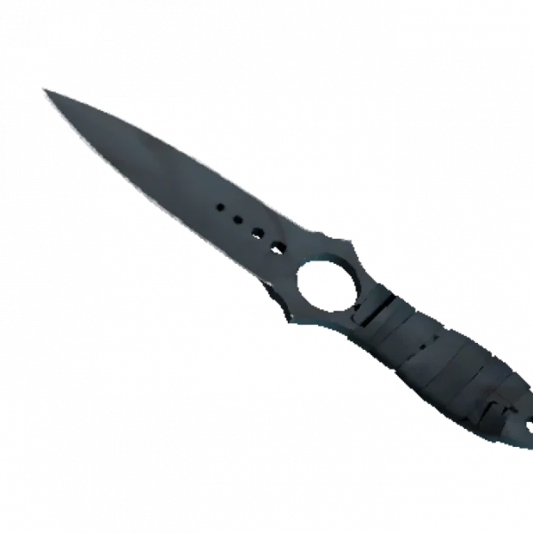 ★ Skeleton Knife | Night Stripe (Well-Worn)