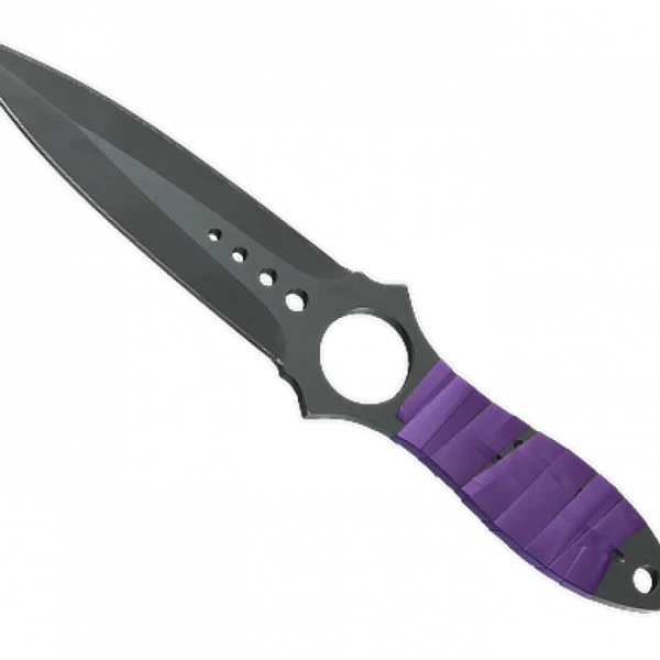 ★ Skeleton Knife | Ultraviolet (Well-Worn)