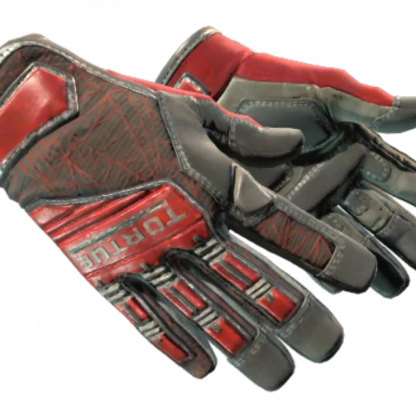★ Specialist Gloves | Crimson Web (Minimal Wear)